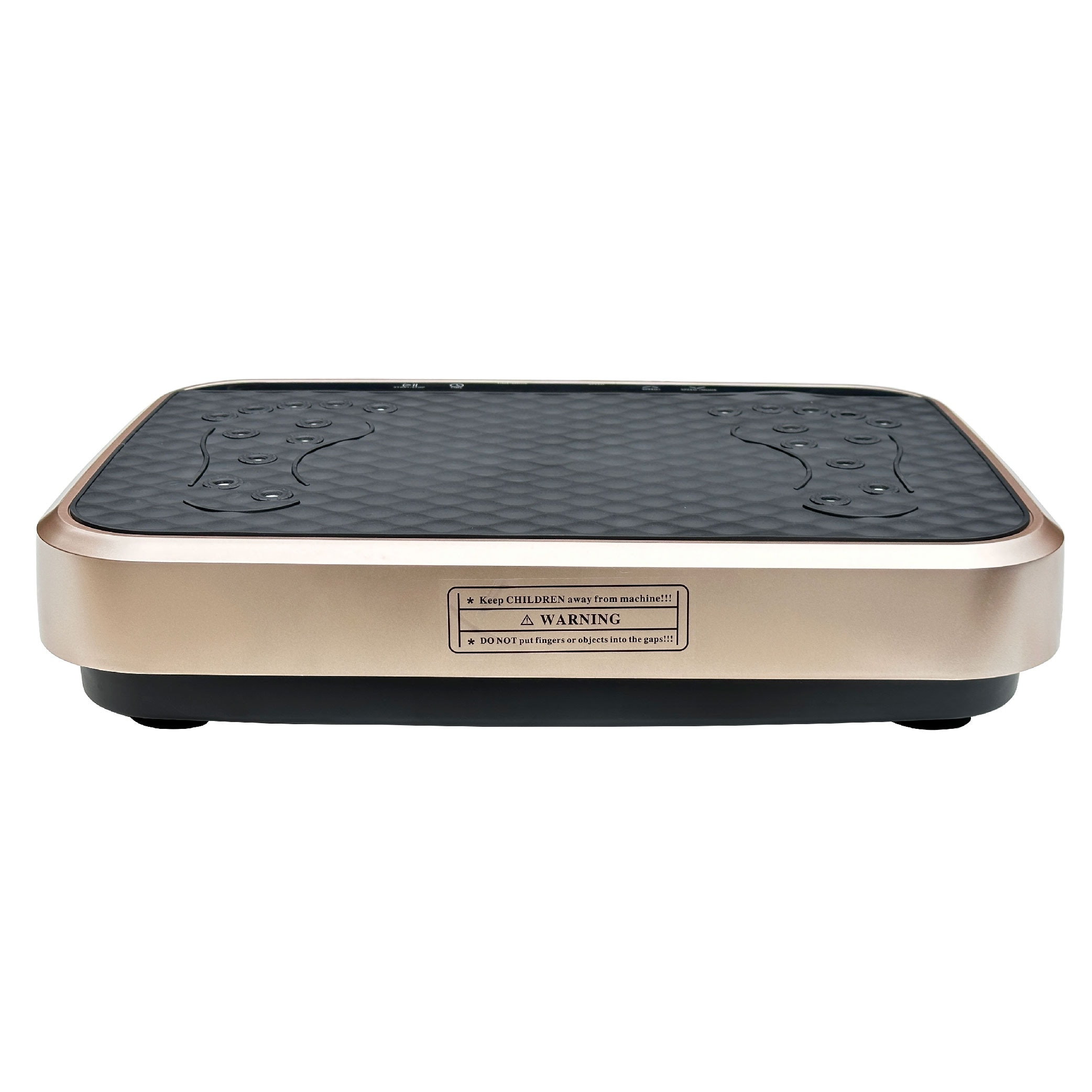 Vibration Plate Exercise Machine, Whole Body Fitness Platform For Lymphatic Drainage, Vibrating Shaker Board With 120 Speed Levels, Weight Loss And Fat Burner Workout Equipment For Women And Men_voghion.com